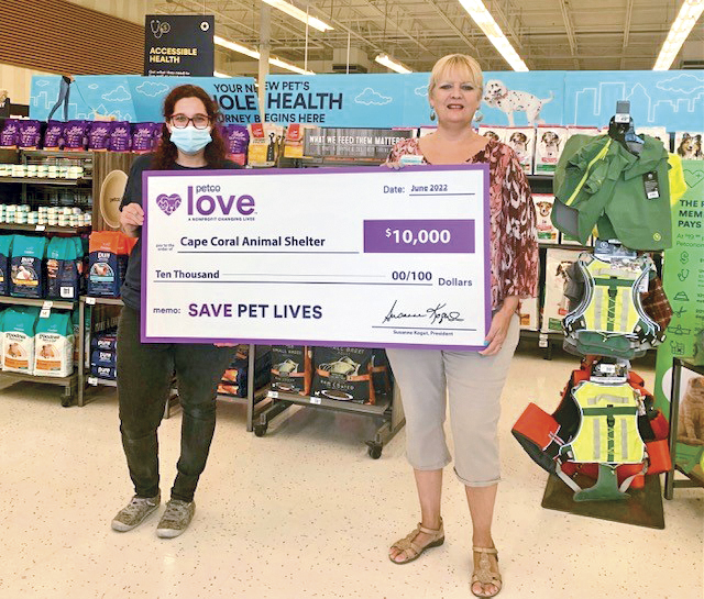 Cape Coral Animal Shelter receives 10,000 grant investment from Petco Love News, Sports, Jobs